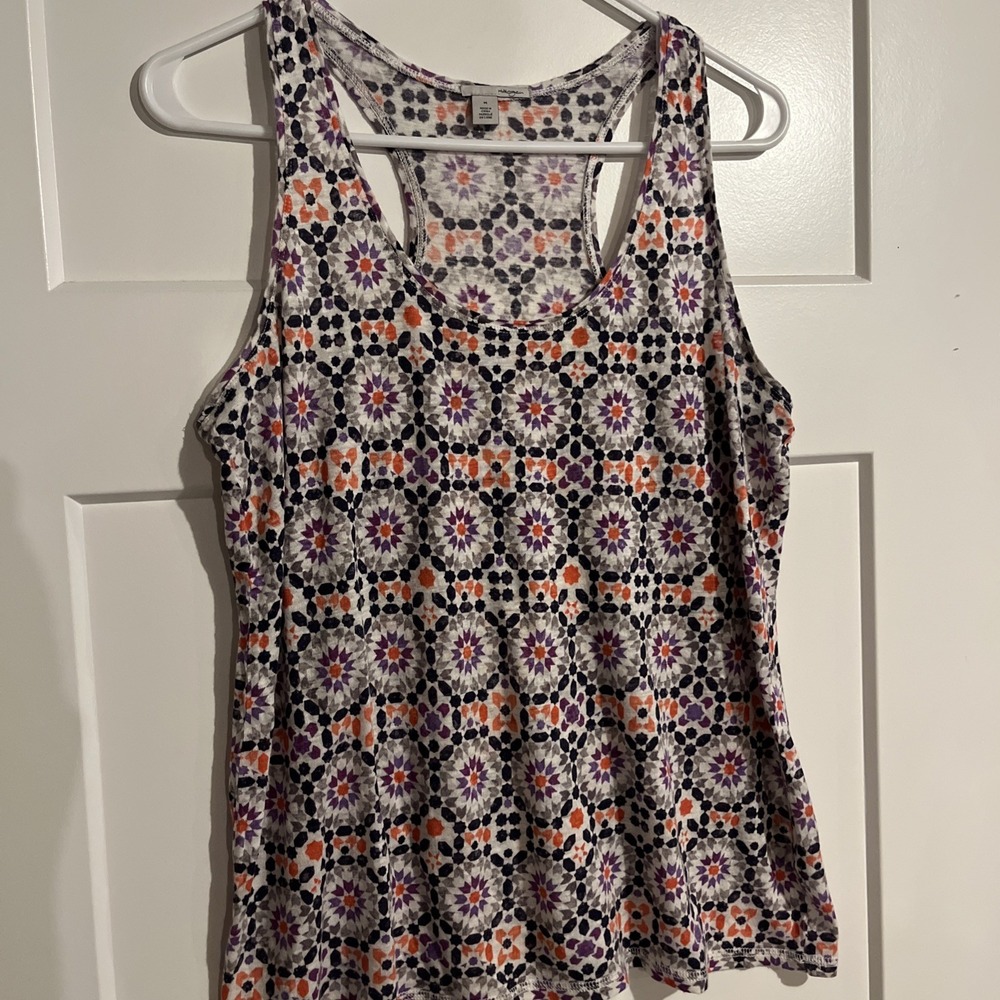 Halogen Women's Geometric Tank Top Size Medium